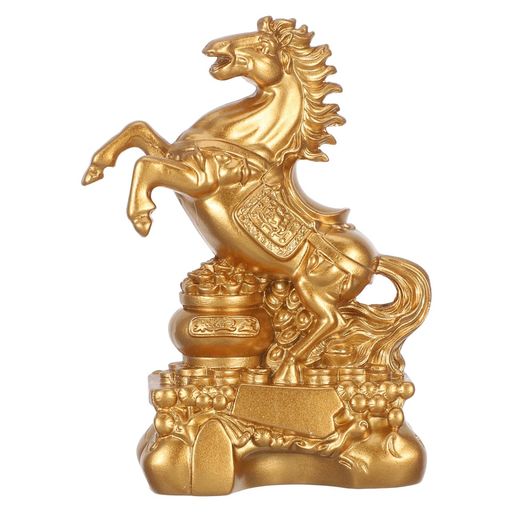 COHEALI 2026年 馬年 干支置物 午年 馬 オブジェ 卓上 かわいい おしゃれ 新年 正月 春祭り インテリア プレゼント 風水 開運置物 樹脂 馬フィギュア 自宅 オフィス ホテル 店舗装飾用