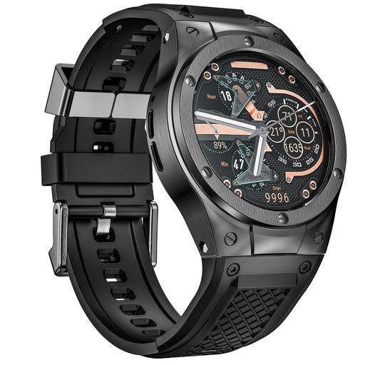 [MioHHR] ソフトシリコンバンド Google Pixel Watch 3/2/1用,ソフト交換用ストラップ ステンレススチール保護ケース Google Pixel Watch 41mm用,男女兼用 グレー