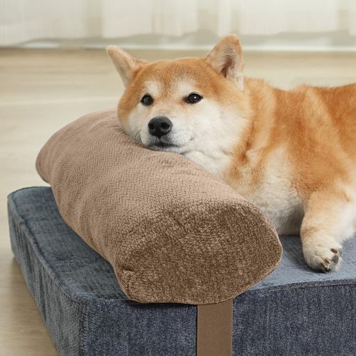 EMME ペット抱き枕 あごのせ枕 ロング ペットベッド用 ロングピロー ロングまくら ...
