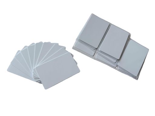MIFARE Classic 1K RFID カード 13.56mhz ISO14443A 空白 色 PVC カード (10パック) (ホワイト)