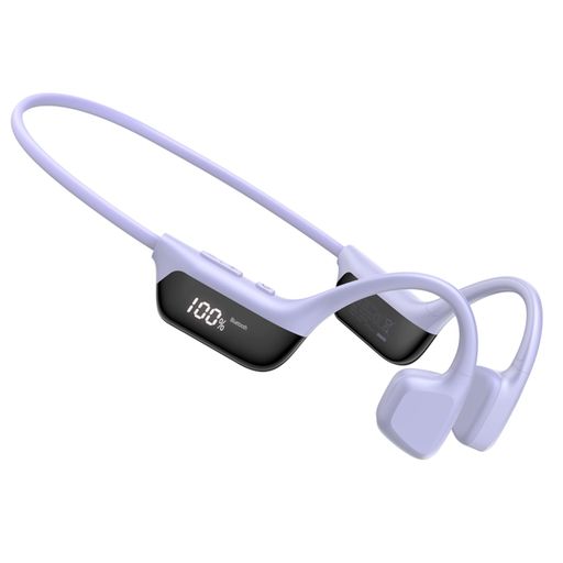 【耳を塞がない開放型 バッテリー残量表示】骨伝導ヘッドホン IP67完全防水 BT6.0...