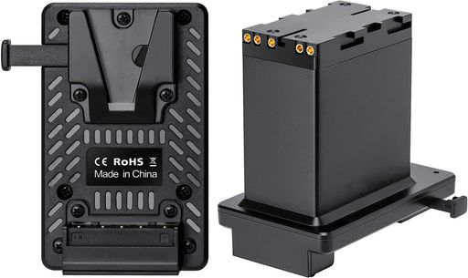 FOMITO V-Lock V マウントアダプター V マウント バッテリーから BP-U マウントバッテリーに変換用アダプター 高さ調整可能 V-mount battery to BP-Useries Battery Converter (BP-U用)