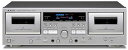 TEAC ダブルカセットデッキ W-1200(S)