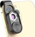 APEXEL100倍小型顕微鏡スマホ顕微鏡HD光学レンズデジタル顕微鏡LEDライト内蔵スマホ用クリップ付きマイクロスコープ使用簡単携帯便利生物観察98%のスマー...