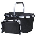 GIORSEN保冷保温バスケット折りたたみ30リットル大容量丈夫アルミハンドル超軽量蓋付きソフトクーラーボックススーパー/アウトドア/海遊び/運動会/バーベキュ...