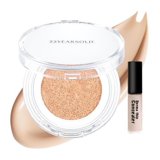 【23YEARSOLD】ダーマシンハートリーフクッション#23号バターベージュ12gSPF50+PA++++DERMATHINHEARTLEAFCUSHIONN...