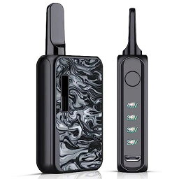 EONFINE 電子タバコ ベイプ CBD VAPE 510 ヴェポライザー 電子たばこ 4段階のパワー設定 爆煙 650MAHバッテリー長持ち 軽量 携帯型 禁煙減煙サポート 日本語取扱説明書付き 保証付き ニコチンなし ブラック