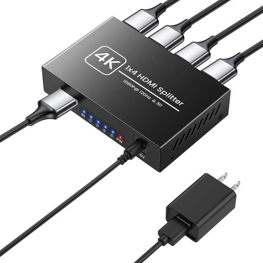 avedio links HDMI分配器 1入力4出力 4K@30Hz HDCP1.4対応