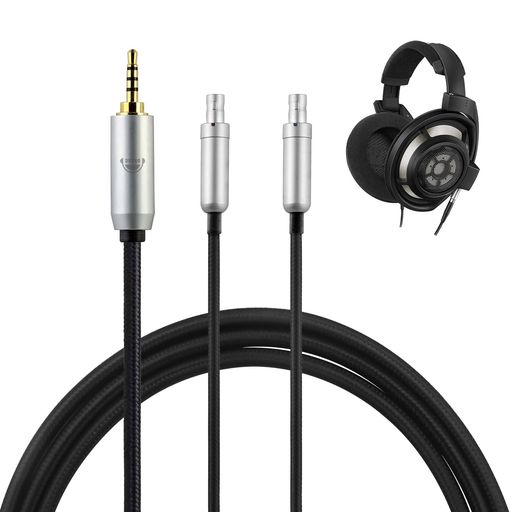 okcsc TCHD800 ヘッドホンケーブル リケーブル イヤホン・ヘッドホン用 SENNHEISER用 HD800S・HD820・HD800・D1000に適合 OFC 4芯 長さ2.0m 2.5mm