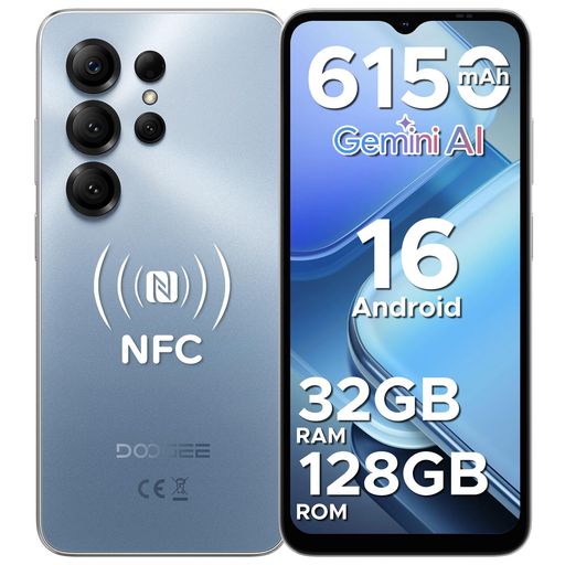【最新 Android16 スマホ】 DOOGEESmart Note56X Pro Android 16 スマホ 6.56 インチ 90Hz HD+大画面 スマートフォン 32GB+128GB 2TB拡張可能 アンドロイド 16 simフリー