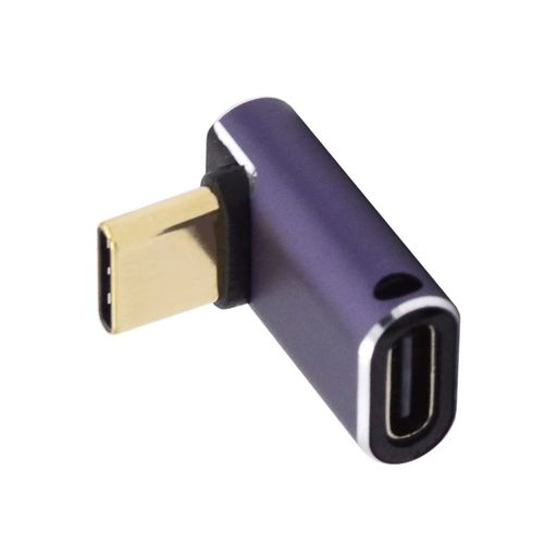 NFHK USB4 タイプ C 男性から女性 240 w 電源 40 Gbps データ 8 K ビデオ アダプター NS 電話ラップトップ用角度の上