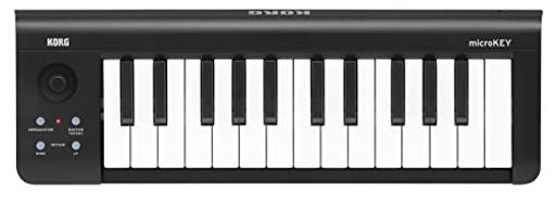 KORG(コルグ) MIDIキーボード microKEY マイクロキー DTM/25鍵盤/コントローラー/USB/パスパワー/プラグイン付属 MICROKEY-25