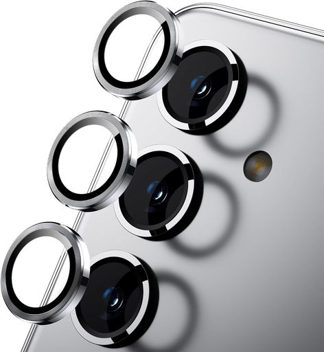 Hohotoon Galaxy S25用 カメラ保護フィルム ギャラクシー S25 カメラフィルム レンズカバー アルミ合金製+AR高透過率強化ガラス 0.25mm超薄 レンズ保護ケース 9H 防爆裂