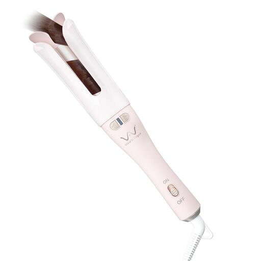 VAV オートカールアイロン 32mm ワンタッチ自動巻きヘアアイロン スタイリング 初心者/不器用さんに向け 簡単操作 カーリングワンド