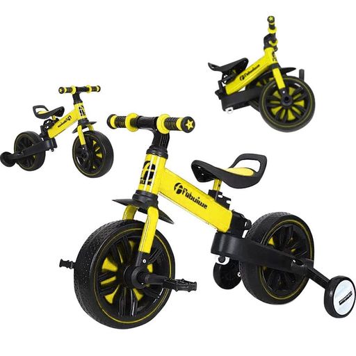ズーブリー 三輪車 2-6歳子供用 5in1キッズバイク 折りたたみ ハンドル・シート高さ調整可能 へんしんバイク 子供自転車 ベビーバイク 持ち運び便利