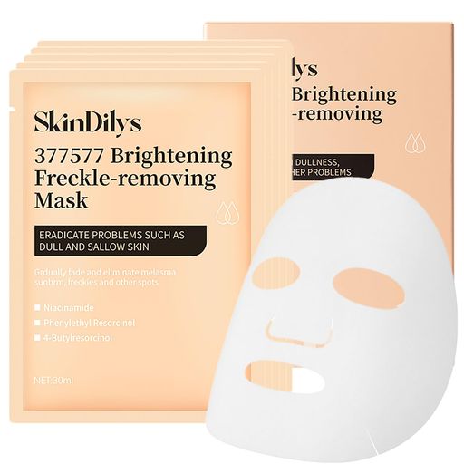 SkinDilys オーストラリアブランド 377+577 ブライトニングフェイシャルマスク 30ml x 5個 / 肌の透明感を高め、キメを整え、輝きを高め、より滑らかで健康的な肌色に
