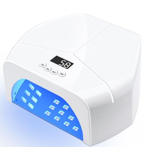 【ジェルネイル ライト 2025最新 】ネイルライト LED UVライト レジン用 全ジェル対応 ネイル ledライト三階段タイマー硬化ライト 高速硬化 レジンライト 自動感知センサー 日本語説明書