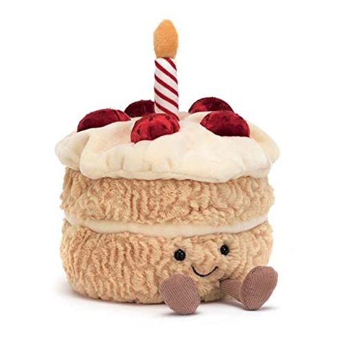 Jellycat アミューズブル バースデーケーキ ぬいぐるみ 6インチ デザートぬいぐるみ 誕生日ギフト