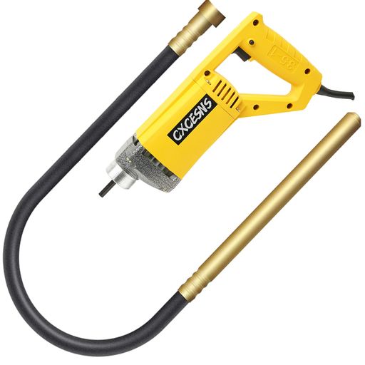 ハンドヘルド式コンクリートバイブレータ110v電動コンクリートバイブレータは毎分13000回振動します振動棒Ф35mmロッド長さ1mコンクリートバイブレータ生コン左官電動工具打設建築DIY
