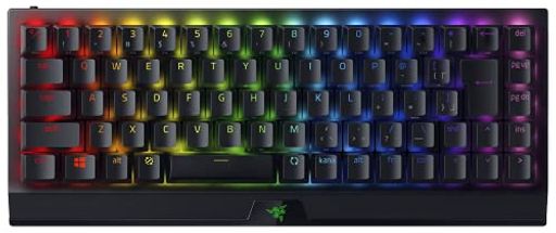 RAZER ゲーミングキーボード ワイヤレス 無線 メカニカルキーボード BLACKWIDOW V3 MINI HYPERSPEED JP YELLOW SWITCH 2.4GHZ BLUETOOTH 最大200時間バッテリー持続 メカニカル イエロー軸