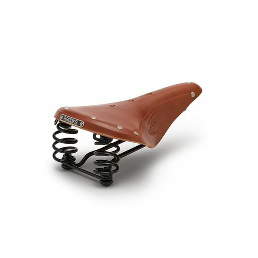 BROOKS(ブルックス)伝統のレザーサドルB17のスプリングつきモデルFLYERHONEY