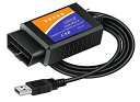 ELM327OBD2USB接続スキャンツール車故障診断機車の状態を細かく診断するドクターA0328U