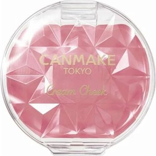 乐天商城 - キャンメイククリームチーク23キューピッドピンクチークツヤ血色感密着白みピンク