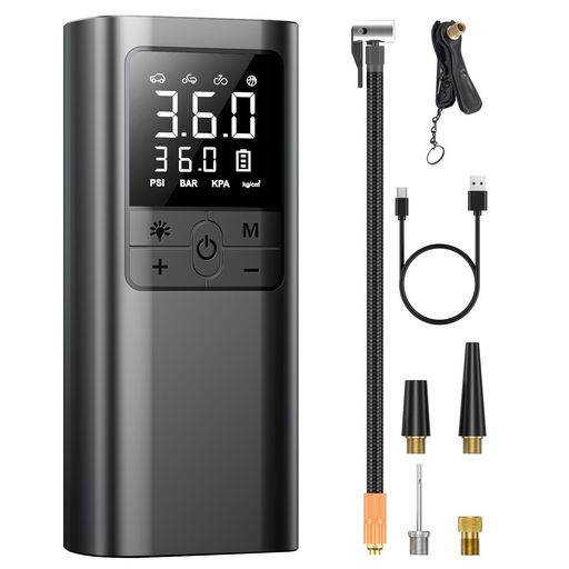 AALžֶưưХѥɥ쥹6000mAh̥Хåƥ꡼簵150PSIʩ//ƼХбSOS/LED饤դư...