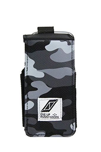 SK11 ONE UP ASSIST GOODS 電子タバコケース ワーク SO-WEC-CGR ポリエステル 迷彩グレー カラビナ付 SK11 ONE UP ASSIST GOODS 電子タバコケース ワーク SO-WEC-CGR ポリエステル 迷彩グレー カラビナ付