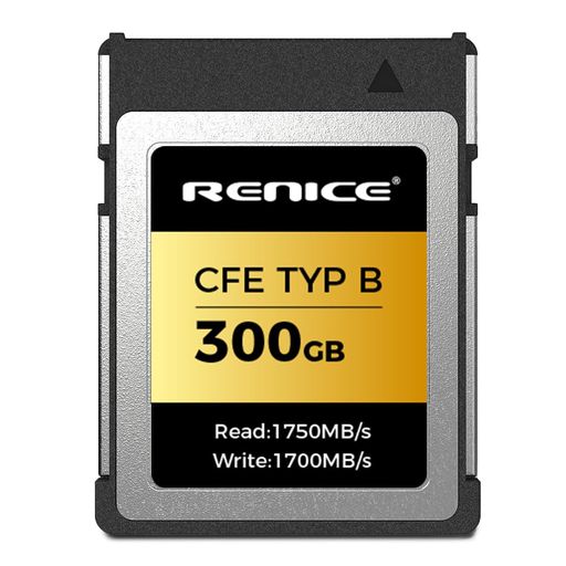 RENICE300GBCFexpressTypeb꡼pSLC꡼³ɤ߽Ф®1750MB/s³񤭹®1700MB...