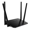 WAVLINK AC1200 WIFIルーター 無線LANルーター1200MBPS 5GHZ 2.4GHZ デュアルバンド WIFI 5 ルーター 4X5DBIアンテナ 10/100MBPS