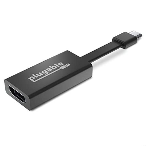 PLUGABLE USB-C - HDMI 変換アダプター 4K30HZ THUNDERBOLT 3 対応システム、MACBOOK PRO、WINDOWS、CHROMEBOOK、 IPAD PRO、DELL XPS などで使用可能