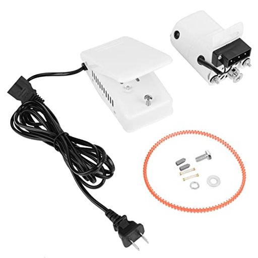 オーバーロックミシン部品 110V 家庭用 サージャーモーター ミシンアクセサリー ミシンモーターフットペダルキット ミシンモーターセット 交換部品 代替品
