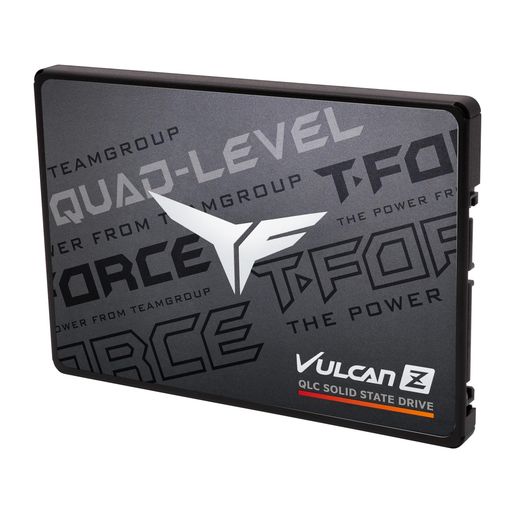 TEAMGROUP (旧称 Team) T-FORCE SSD 4TB SATA 内蔵 QLC VULCAN Zシリーズ 6Gb/s 読み込み最大500MB/s 書き込み最大460MB/s 2.5インチ 7mm厚 日本国内3年正規保証
