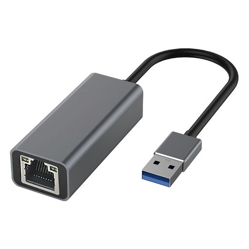 TRkin USB LAN有線LANアダプター (Thunderbolt 3/4)イーサネットアダプター OTG機能対応 10/100/1000 Mbps超高速 高速 RJ45 ギガビットイーサネット LAN ネットワークアダプター アルミ製(グレー)