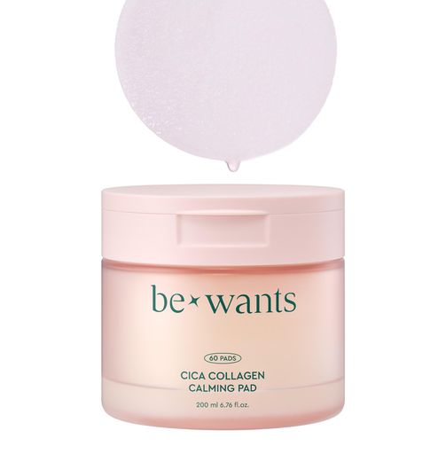 bewants ビーウォンツ シカコラーゲンカーミングパッド 60枚 | コラーゲン 保湿 敏感肌 肌荒れケ 乾燥肌 スキンケア 角質ケア 毛穴ケア 拭き取り化粧水 韓国スキンケア 韓国化粧品
