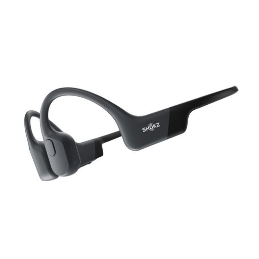 Shokz OpenRun 骨伝導イヤホン bluetooth ワイヤレス オープンイヤーヘッドホン スポーツ用 マグネット充電 ブラック