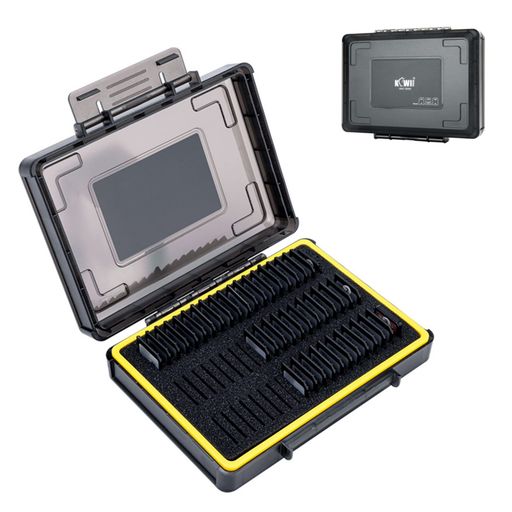 KIWIFOTOS 大容量 60枚 メモリーカードケース SD SDHC SDXC/NS/PSV/switch ソフト/CFexpress Type A カード収納ケース sd switch ゲームカードホルダー 耐衝撃 防水防塵 管理簡単 写真撮影