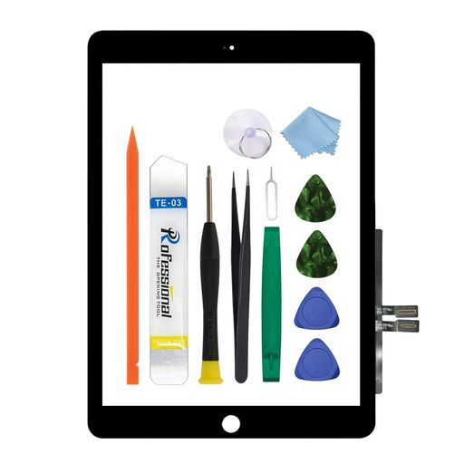 タッチパネル交換用 9.7 インチ 2018 iPad 第 6 世代(A1893 A1954)ガラスタッチデジタイザー 画面交換修理用