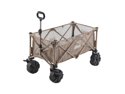 Coleman(コールマン) アウトドアワゴンマックス キャリーワゴン 耐荷重100kg 折りたたみ式 自立式収納 キャンプ 部活 合宿 運動会 BBQ フェス