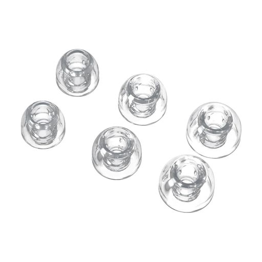 HiBy WG01 イヤホンチップ ウェーブ ガイド 液体 シリコン イヤーチップ 交換用 3セット