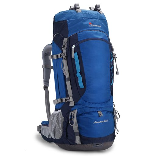 [MOUNTAINTOP][マウンテントップ]バックパック80L登山リュック防水大容量軽量ザックテント泊用ハイキングリュックサック大型キャンプ防災旅行レインカバー付き
