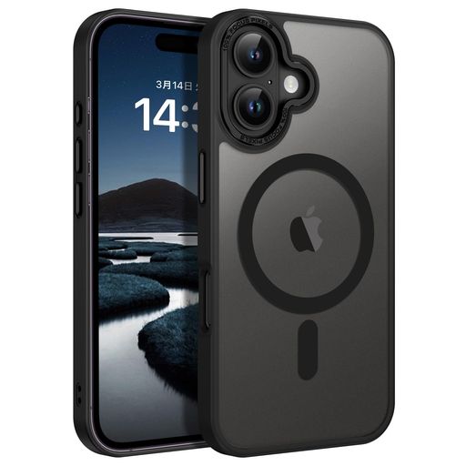 乐天商城 - VENINGOiPhone17用ケースMagSafe対応マグネット搭載落下防止耐衝撃米軍規格軽量スリムフィットスマホケースTPU+PC保護擦り傷防止半透明黄ばみなし指紋防止いPhone17(2025)カバー