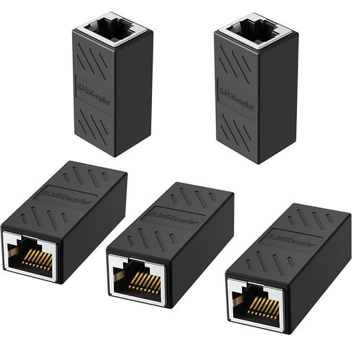 LIKENNYRJ45LANケーブル中継コネクタ延長アダプタLANケーブル延長コネクタコンパクトメス-メスギガビット対応10個入り