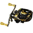 MULANIMO ベイトリール ベイトキャスティングリール フィッシングリール ハイギア7.2:1 3+1BB 8KGパワーベイトキャスター アジング リール 遠投 穴釣り 釣り リール ベイトリール 超軽量(4)