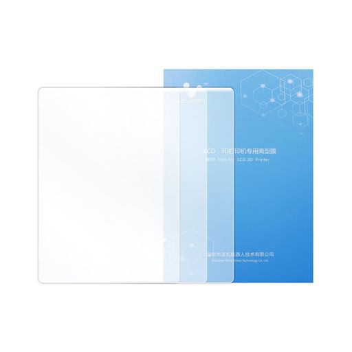NOVA3D 二代目 NFEPフィルム 8K/14K/16K Whale3/Whale4シリーズに適用【3PCS フィルムだけ】光造形 3Dプリンター用NFEPフィルム Whale3 SE & Whale3 Super & Whale3 Ultra &