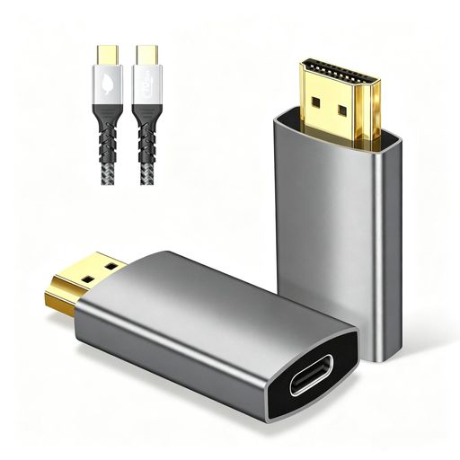 USB-Cメス to HDMIオス変換アダプター、4K@60Hz対応、Thunderbolt 3/4からHDMI2.0...