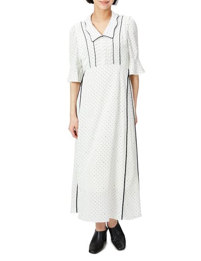 【ご購入前の重要な確認事項】 いつもご利用いただき、誠にありがとうございます。 いつも【vicsystore楽天市場店】をご利用いただき、誠にありがとうございます。 最近、商品の入数・数量・サイズなどのご注文内容に関する間違いが増えております。 お手数ではございますが、ご購入手続きの際には、入数・数量・サイズを今一度ご確認いただけますようお願いいたします。 ご注文から 30分以上経過した場合、入数・数量・サイズ等の間違いによるキャンセルはお受けできません。 ご不明な点がある場合は、必ずご注文前にお問い合わせください。 🚚 ご注文に関するご案内 最短でのお届けをご希望の方へ 日時指定をされない場合、最短での発送手配が可能です。お急ぎの場合は日時指定なしでのご注文をおすすめいたします。 営業所留めについて 営業所留めには対応しておりません。 誤った郵便番号や住所でご注文された場合、発送時に発生した費用や損失はお客様のご負担となりますのでご注意ください。 お支払い方法について コンビニ払い・銀行振込などの前払いの場合は、ご入金確認後に在庫を確保いたします。 そのため、ご入金のタイミングによっては欠品となる場合がございます。 ギフト対応について 誠に申し訳ございませんが、のし・ラッピング・メッセージカード等のギフト対応は行っておりません。 ご購入数量の上限について 当店ではすべての商品に購入上限を設けております。 上限を超える数量をご希望の場合は、ご購入前に必ずお問い合わせください。 キャンセルについて ご注文から 30分を過ぎた場合、お客様都合によるキャンセルはお受けできません。 内容に不安がある場合は、ご注文前に必ずお問い合わせください。 [生産国]: 中国 SIZE:0 ワンピース(ゆき丈:50.5cm 身幅:41cm ウエスト:66cm ヒップ:108cm 着丈:122cm)インナー(身幅:39.5cm 着丈:83.5cm)