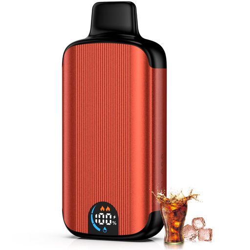 電子タバコ 使い捨て コーラ 1本 VAPE 18,000回吸引可能 大容量 爆煙 持ち運びシーシャ ベイプ ニコチンなし