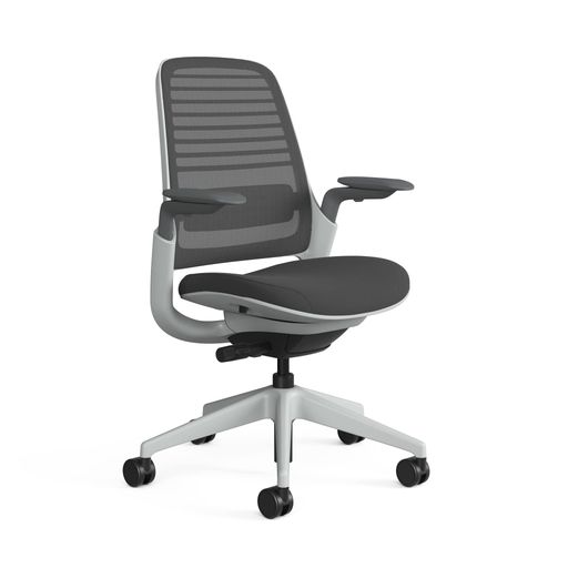 スチールケース(Steelcase) Series1 シリーズ1 オフィスチェア ゲーミングチェア Graphite メッシュ エアポケット ト メーカー組立完成品